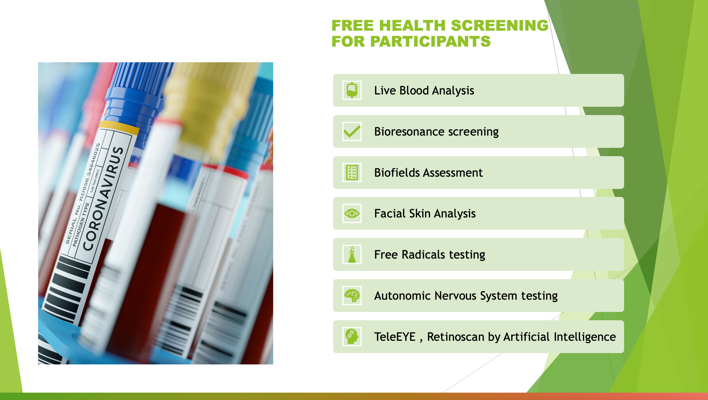 Free Health Screening